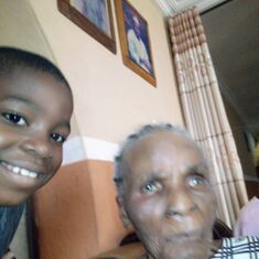Grandma with great grandchild 