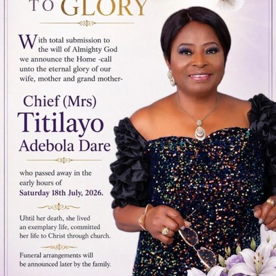 Chief (Mrs) Titilayo Adebola Dare
