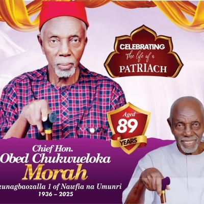 Chief Obed Chukwueloka Morah