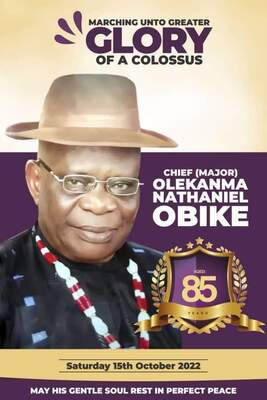 CHIEF OLEKANMA NATHANIEL OBIKE