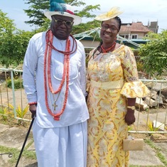 Chief Ede and his Olori