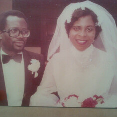 August 1, 1981. Our Parents' wedding day.