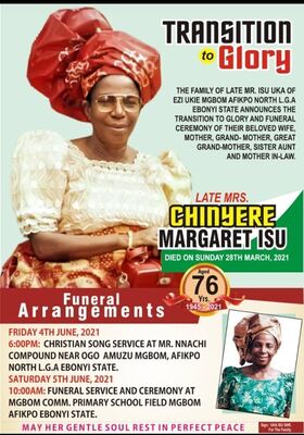 Chinyere Margaret Isu