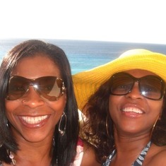 with Ogonna in Barbados