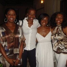 Chioma's white party