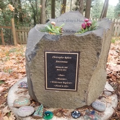 The memorial is complete. Come and visit it at: 2WJG+7HF Eugene, Oregon 