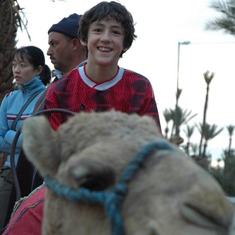 December 2005, Marrakesh, Chris' cousin Shane Koo in blue jacket