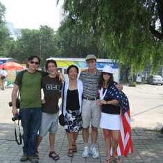 July 2008: at the Beijing Olympics