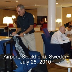 11-July 28, 2010. Stockholm, Sweden Airport