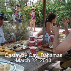 56-March 22, 2013. Castaway Cay, Bahamas