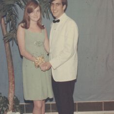 1966 Junior Prom with Carol Rice
