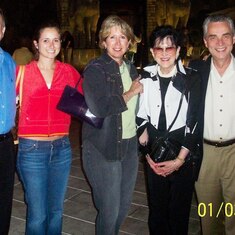 Christa, Klaus and the Luckoff Balas Family in 2005 in West Palm Beach