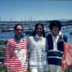 With Fran ana Azza San Diego 1993