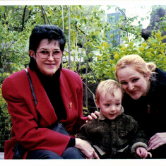 With Sabine and Andreas in Greenwhich 2001