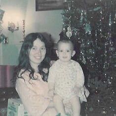 my handsome boy!  Christmas 1975