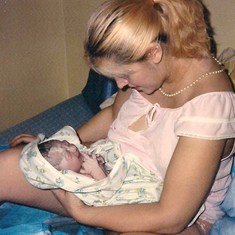 1988 christina minutes after birth