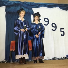 The class of 1995 in cowgirl boots!