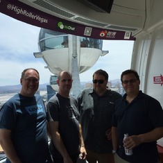 Robert, John, Chris and Gregg Las Vegas July 11th 2015