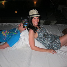 gin & boo on Delano pool bed