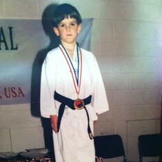 TKD Champ at 6 years old