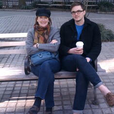 Mom and Chris in NYC