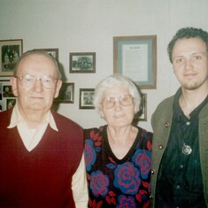Opa, Oma & Chris in Germany
