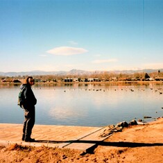 Chris at Sloan's Lake, Edgewater, CO