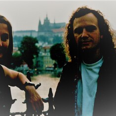 Friend Regina & Chris in Prague