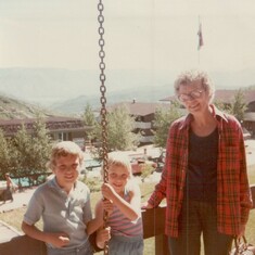 Chris, Laura & Granny Green Jeans