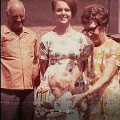 Grandpa, Mom, Chris & Granny Green Jeans