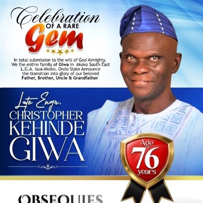 Christopher Kehinde Giwa