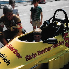 Father-Son race car