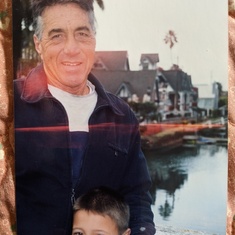 1/1/2005- Since my grandfather Lew passed away before I was born, I have always enjoyed hanging out with Forest. Here we are at Venice Beach (canals), CA. Thanks for great time together.
