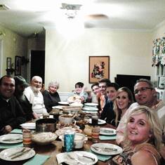Family dinner in Gallatin