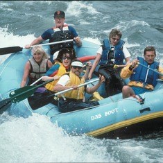 Rafting on American River