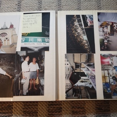 From my 2002 photo album. Going to his Shanghai apartment for the first time in 50 years. 