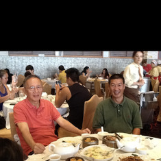 With his then Ph. D student Dr.Khanh Tran, NYC, 2015