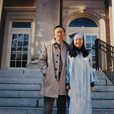 Graduation photo ( Univ. of North Carolina at Chapel Hill), year 2000.
