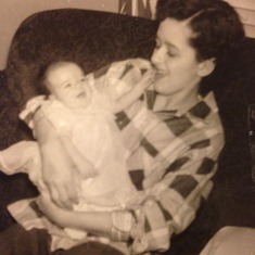 Cindy with her mother Joyce