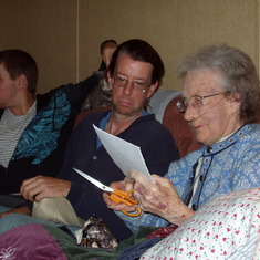 Gabe & Grandma 90th Birthday Reunion