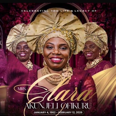 Mrs. Clara Akunjile Ofikuru (Nee Ebinum)