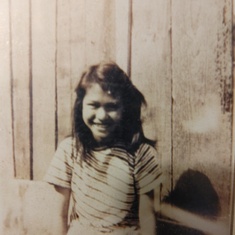 Mom as a young girl