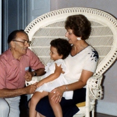 Jen with Grandma & Grandpa