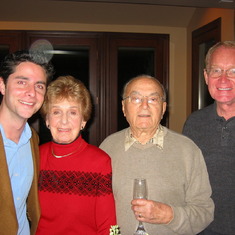 Mom and Dad with Dan and Rich