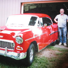 Grandpa and his '55 Chevy