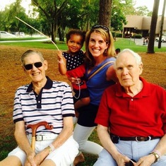 4th of July at Innisbrook, 2 grandfathers