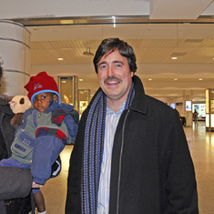 The arrival of Augustin in Nov. 2006!