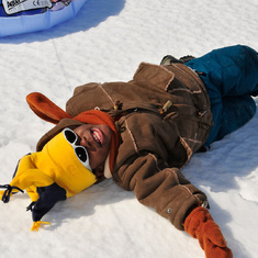 Augustin is a SNOW DAZED lake slider!