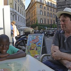 On holiday in Rome 2015