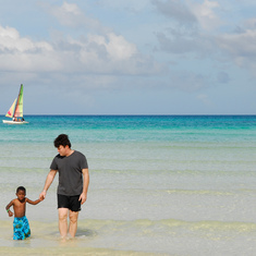 Claude and Augustin in Cuba 2007